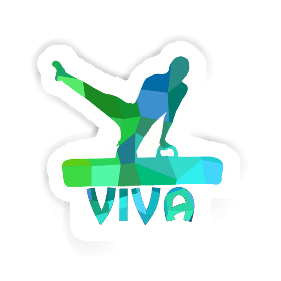 Viva Sticker Gymnast Notebook Image