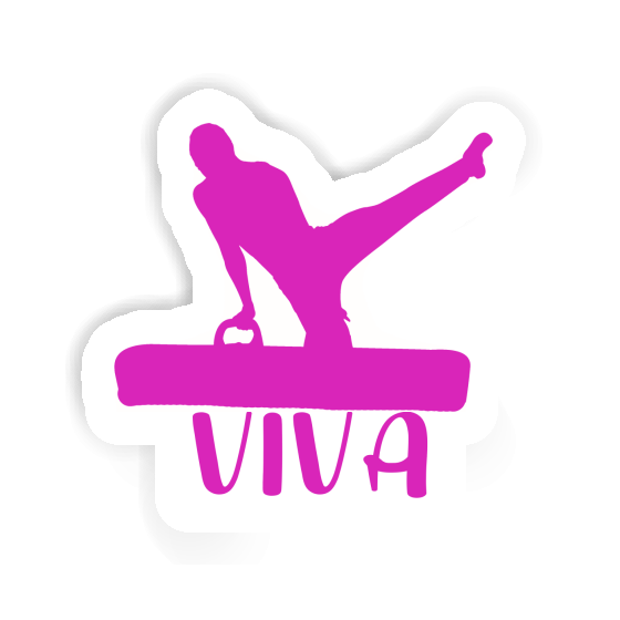 Viva Sticker Gymnast Laptop Image