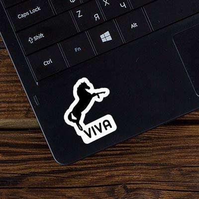 Viva Sticker Horse Laptop Image