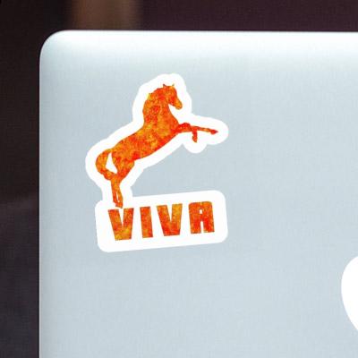 Autocollant Cheval Viva Notebook Image