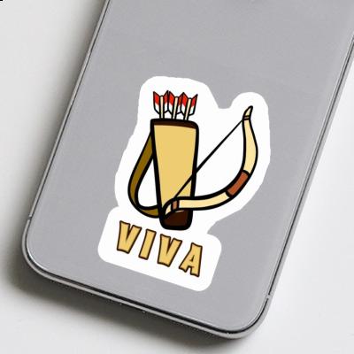 Viva Sticker Pfeilbogen Laptop Image