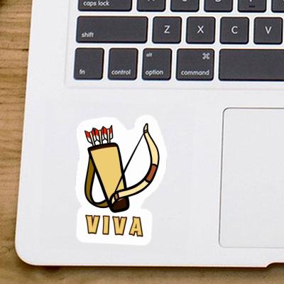 Viva Sticker Pfeilbogen Notebook Image