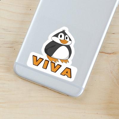 Penguin Sticker Viva Notebook Image