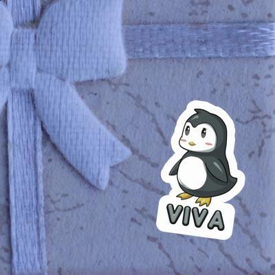 Sticker Penguin Viva Gift package Image