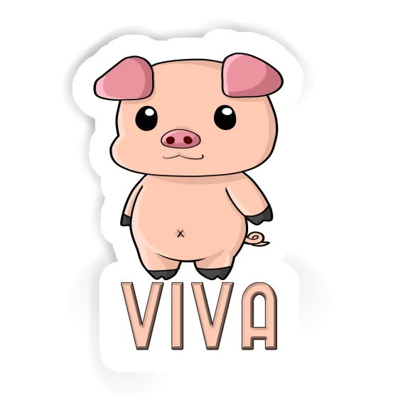 Sticker Viva Piglet Gift package Image