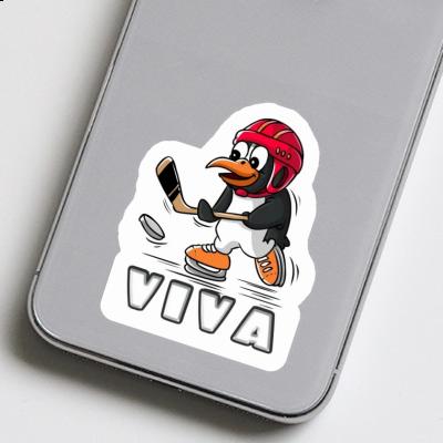 Viva Sticker Ice Hockey Penguin Gift package Image