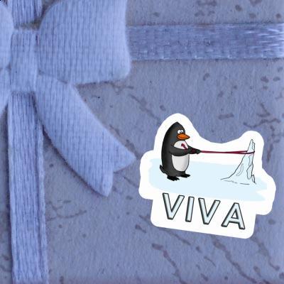 Sticker Penguin Viva Gift package Image