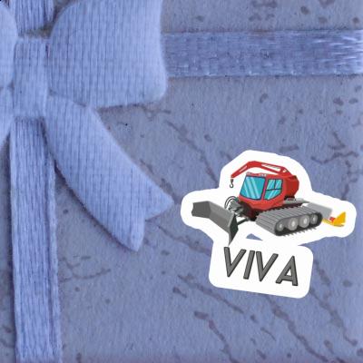 Sticker Viva Snowcat Laptop Image