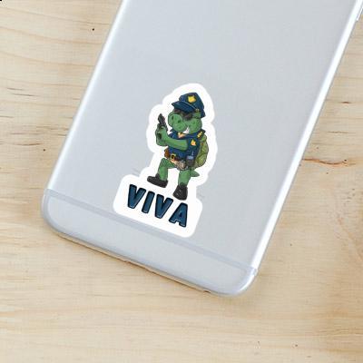 Sticker Officer Viva Image