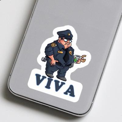 Police Officer Sticker Viva Gift package Image