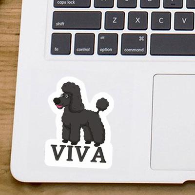 Sticker Pudel Viva Image