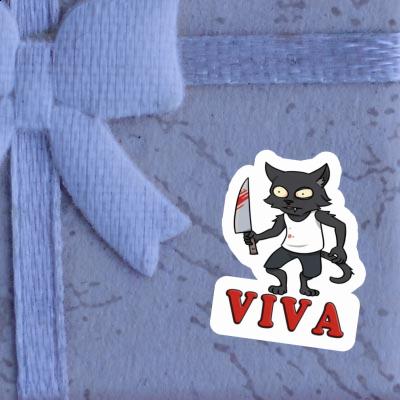 Viva Autocollant Chat psychopathe Gift package Image