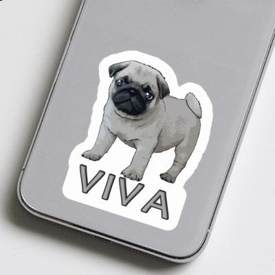 Sticker Viva Pug Gift package Image