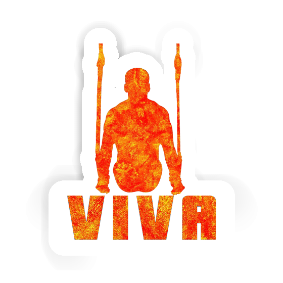 Sticker Viva Ring gymnast Image