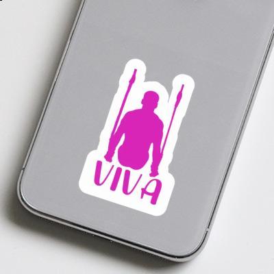 Viva Sticker Ring gymnast Laptop Image