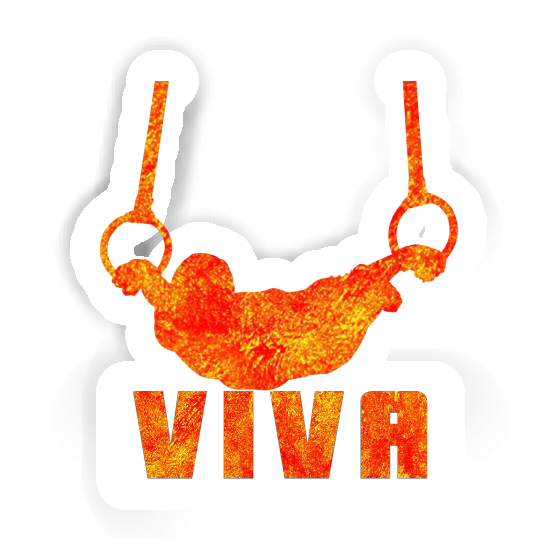 Ring gymnast Sticker Viva Notebook Image