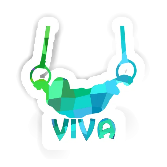 Ring gymnast Sticker Viva Laptop Image