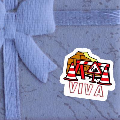 Sticker Viva Road Construction Gift package Image