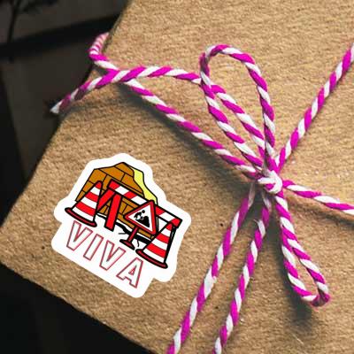 Sticker Viva Road Construction Gift package Image