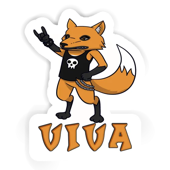 Sticker Fox Viva Gift package Image