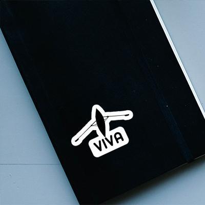 Aufkleber Viva Ruderboot Notebook Image