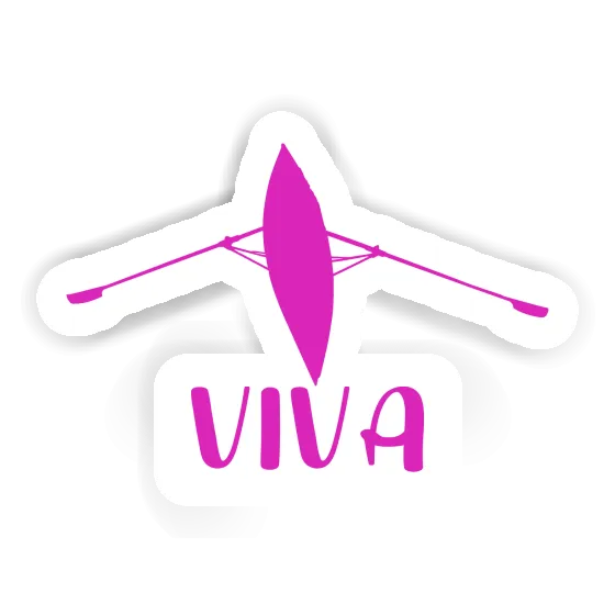 Viva Sticker Rowboat Laptop Image