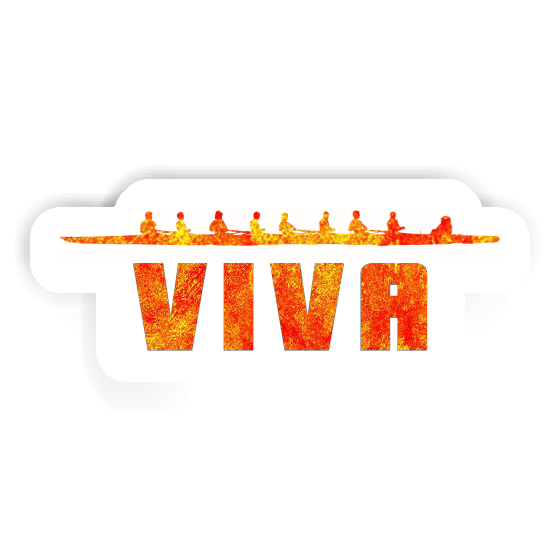 Sticker Viva Rowboat Gift package Image