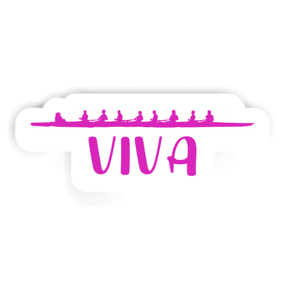 Sticker Viva Rowboat Image