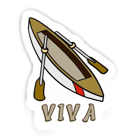 Sticker Rowboat Viva Notebook Image