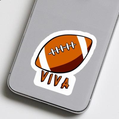 Viva Sticker Rugby Ball Image