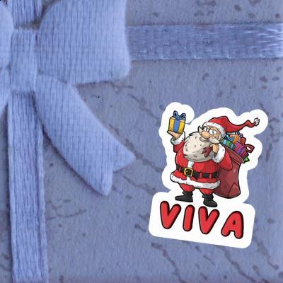 Sticker Viva Santa Notebook Image