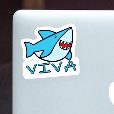 Sticker Viva Shark Image