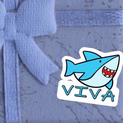 Sticker Viva Shark Image