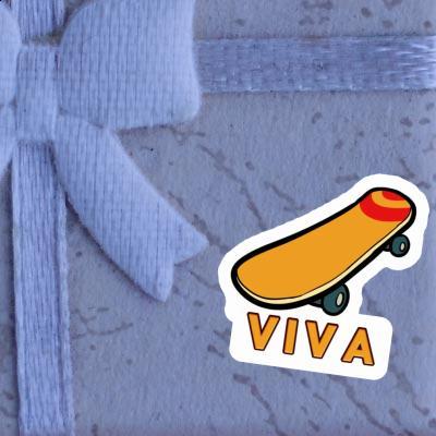 Sticker Skateboard Viva Notebook Image