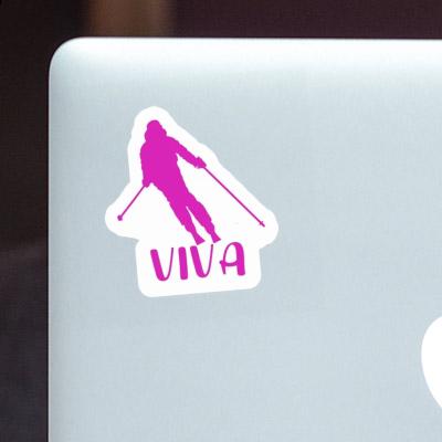 Sticker Viva Skier Gift package Image