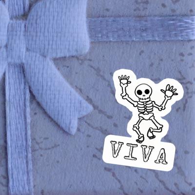 Sticker Viva Skeleton Image