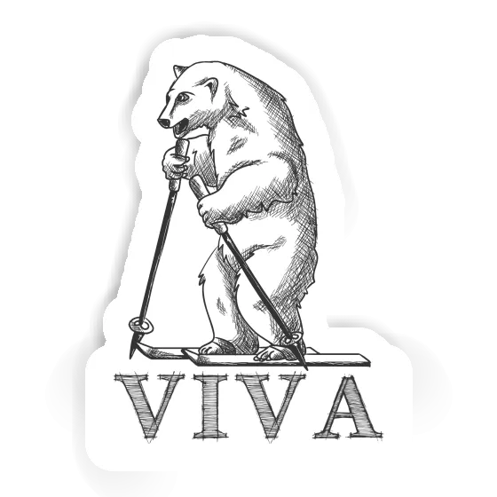 Bear Sticker Viva Image