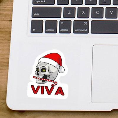 Sticker Viva Skull Gift package Image