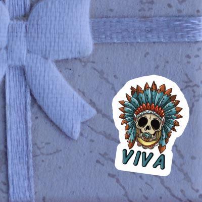 Sticker Viva Baby-Skull Notebook Image