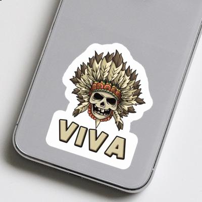 Sticker Viva Kids Skull Gift package Image