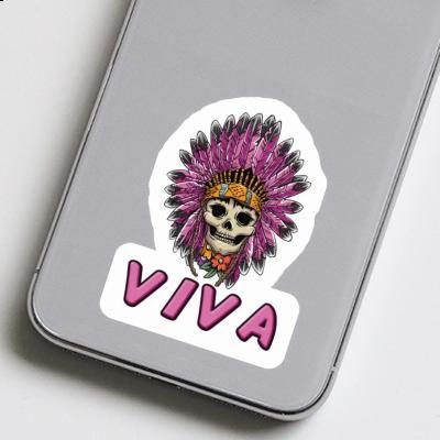 Lady Totenkopf Sticker Viva Gift package Image