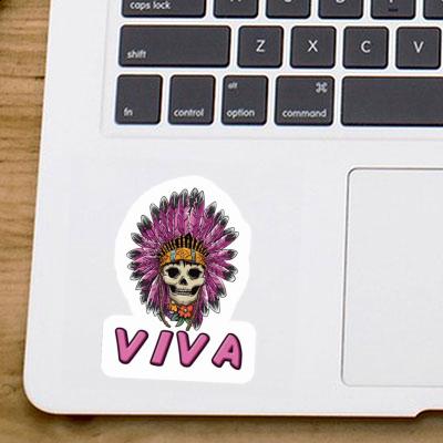 Lady Totenkopf Sticker Viva Gift package Image