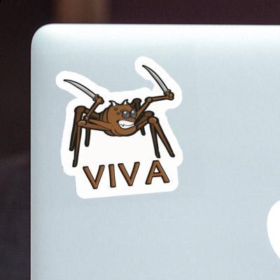 Sticker Viva Kampfspinne Laptop Image