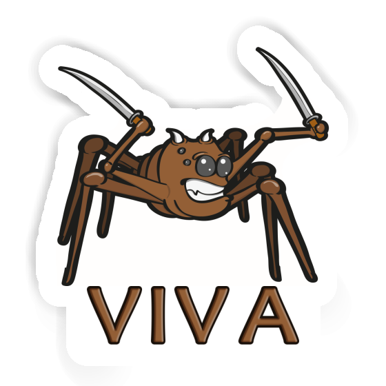 Sticker Viva Spider Notebook Image