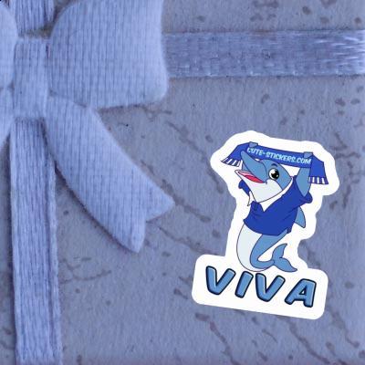 Viva Sticker Dolphin Laptop Image