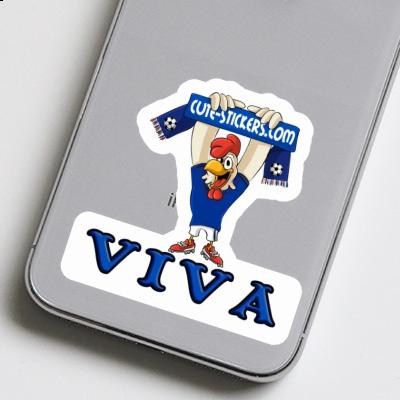 Sticker Rooster Viva Image