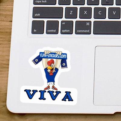 Sticker Rooster Viva Notebook Image