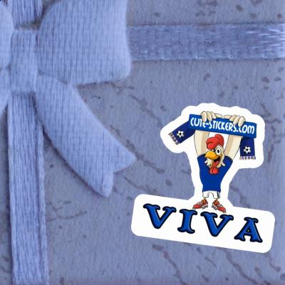 Sticker Rooster Viva Image