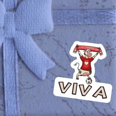 Sticker Cow Viva Laptop Image