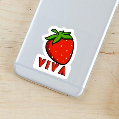 Viva Sticker Strawberry Notebook Image